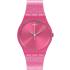 SWATCH Magi Pink Three Hands 34mm Pink Silicon Strap SO28P101 - 0