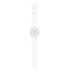 SWATCH Classic White Bishop 34mm White Silicone Strap SO28W106-S14 - 1