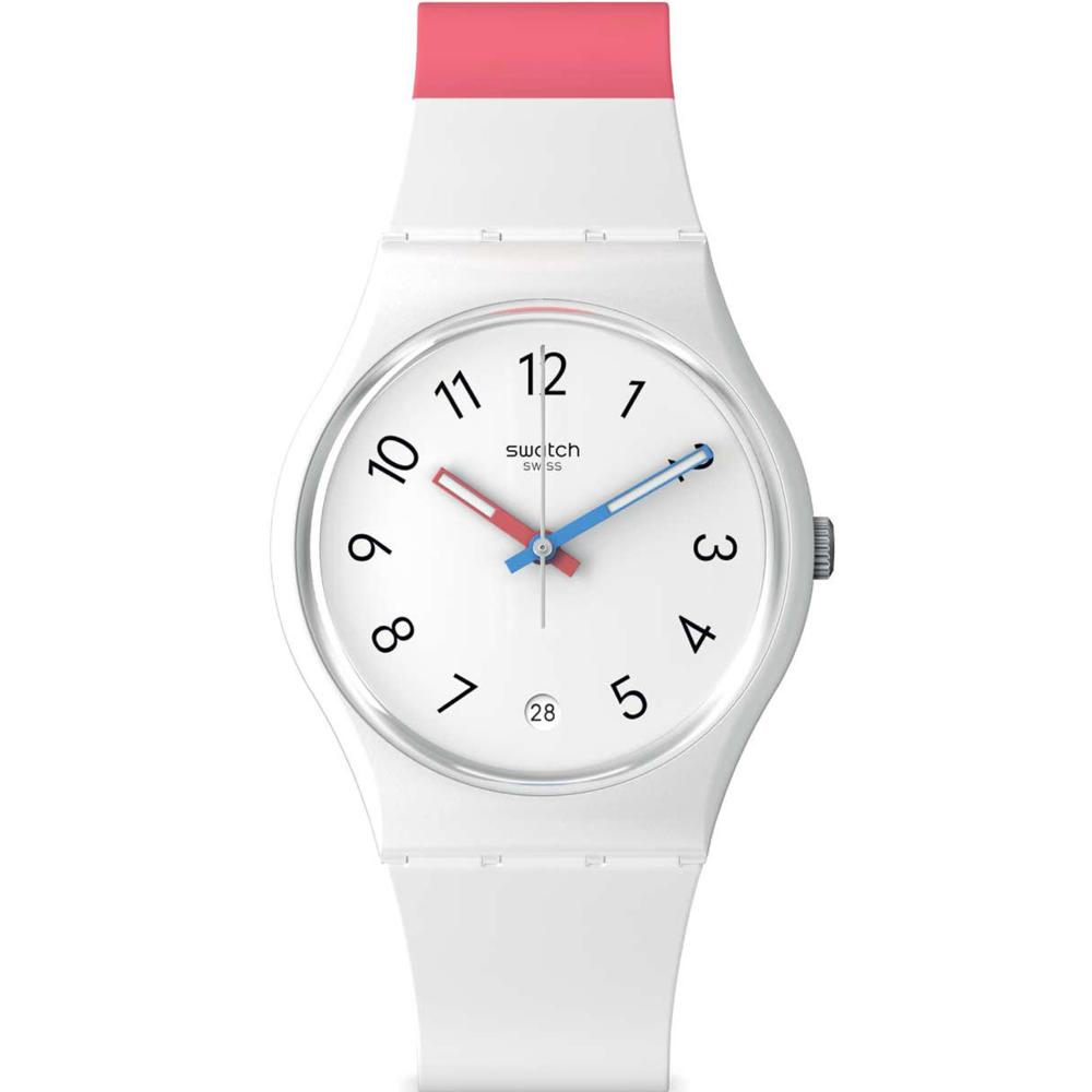 SWATCH Biosourced Gent In The Block 34mm Multicolor Silicone Strap SO28W400