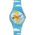 SWATCH The Simpsons Colllection Valentine's Day Angel Bart 34mm Two Tone Light Blue Silicon Strap SO28Z115 - 0
