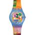 SWATCH X Tate Gallery Colllection The Snail by Henri Matisse 34mm Multicolor Silicon Strap SO28Z127 - 0