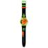 SWATCH Neon Rider 41mm Black Silicon Strap SO29G106 - 1