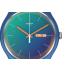 SWATCH Fade To Teal 41mm Multicolor Silicon Strap SO29N708 - 1