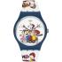 SWATCH First Base Three Hands 41mm White Silicon Strap SO29Z107 - 0