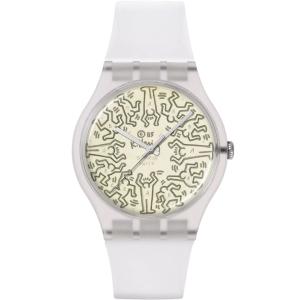 SWATCH Originals From The Archive 41mm White Silicone Strap SO29Z145 - 52356