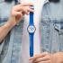 SWATCH All About Dad Limited Edition 41mm Blue Silicon Strap SO29Z704 - 3