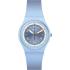 SWATCH Power Of Nature Frozen Waterfall 34mm Blue Silicon Strap SO31L100 - 0