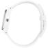 SWATCH Spot Time White Three Hands 34mm White Silicon Strap SO31W102 - 1