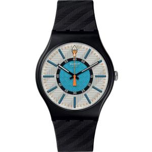 SWATCH Power Of Nature Good To Gorp 41mm Black Silicon Strap SO32B119 - 47375