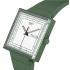 SWATCH Bioceramic What If ... Green White Dial 41.8mm Green Biosourced Strap SO34G700 - 1