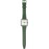 SWATCH Bioceramic What If ... Green White Dial 41.8mm Green Biosourced Strap SO34G700 - 2