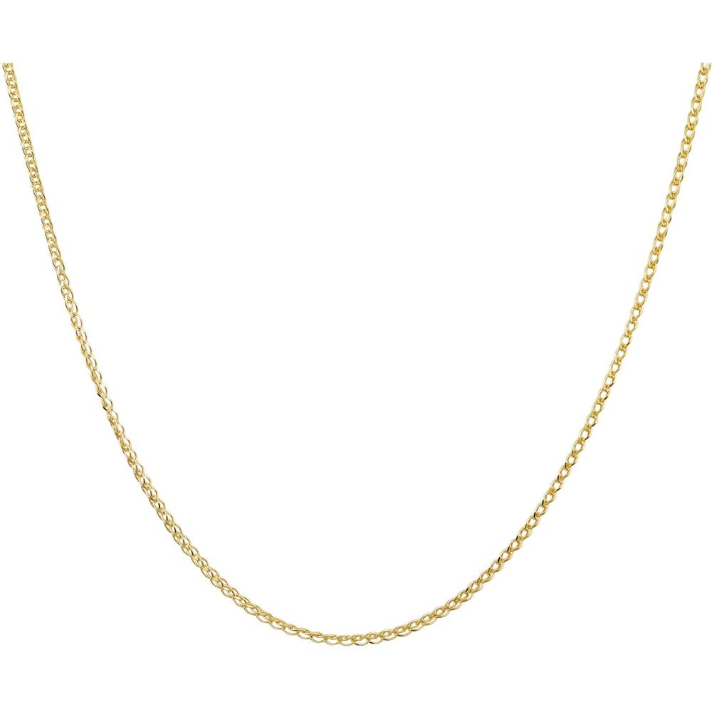 CHAIN for the Neck Spiga Light #2 K14 50cm Yellow Gold SPA025Y-K14.50