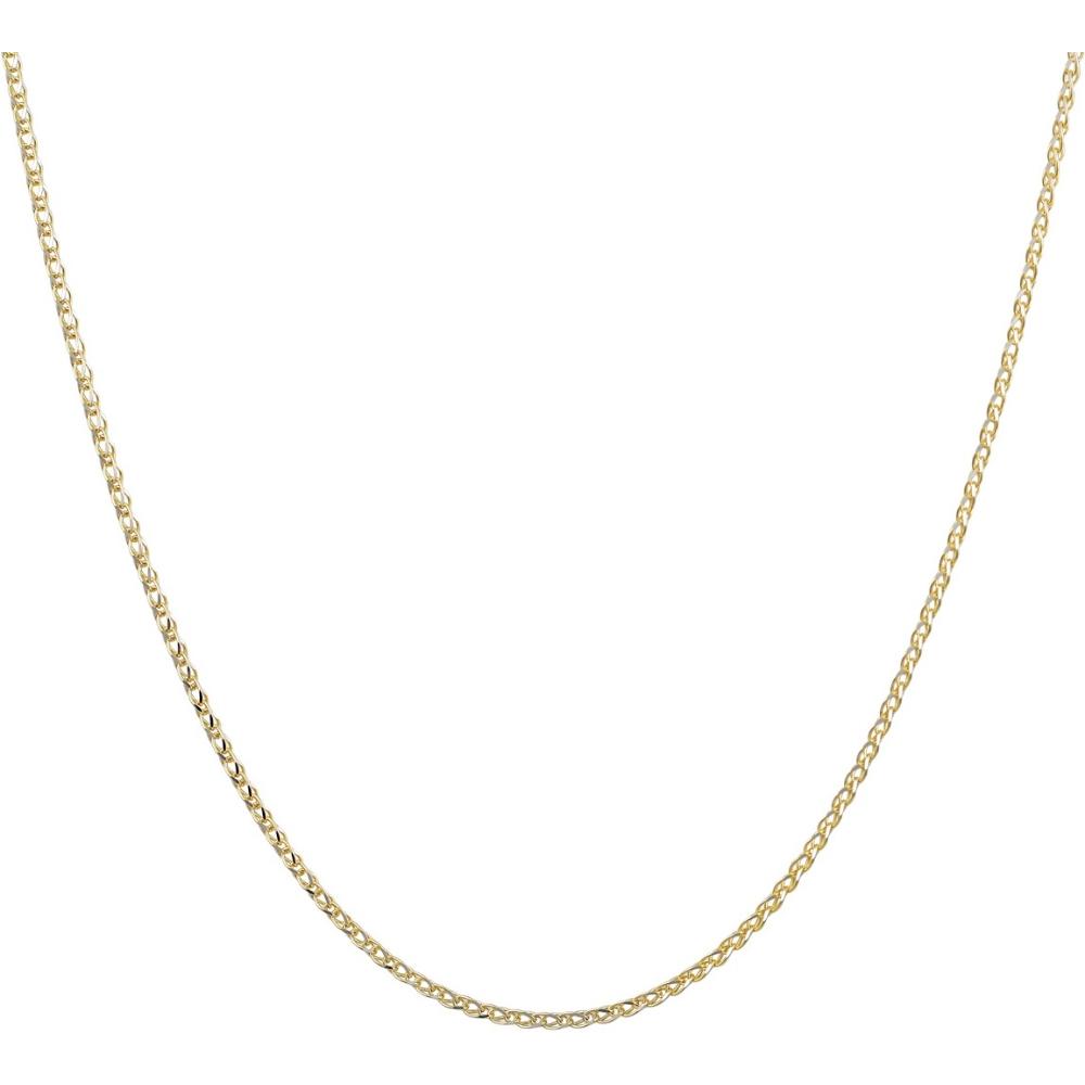 CHAIN Spiga Light #2 K14 55cm Yellow & White Gold SP025YW-K14.55