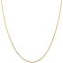 CHAIN Spiga Squared  #3 K14 45cm Yellow Gold SP030-K14Y.45 - 0