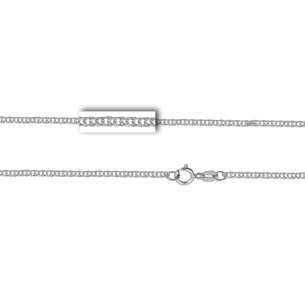 CHAIN Spiga Light #3 K14 40cm White Gold SP030WH-K14.40