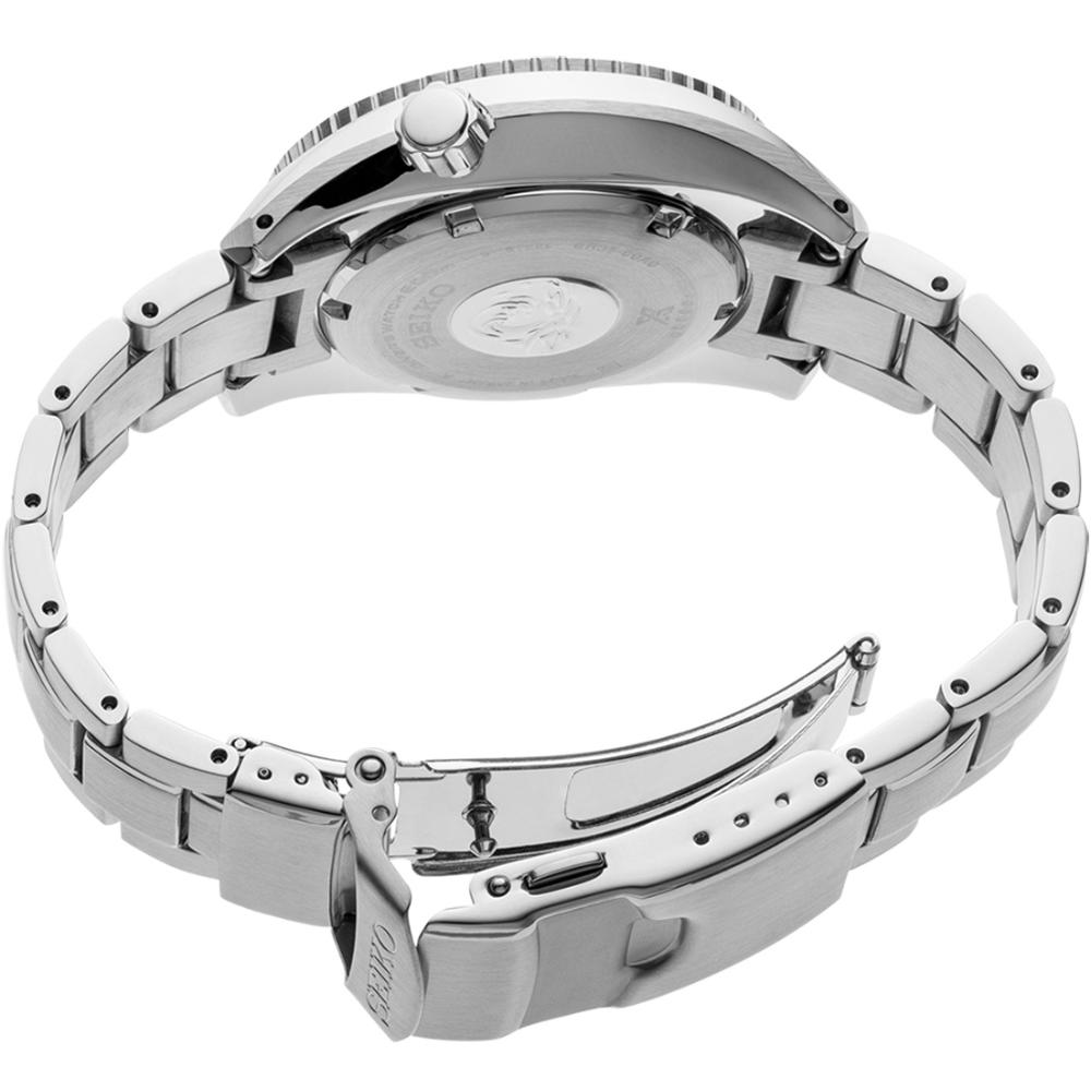 SEIKO Prospex 'Sumo Black' Automatic 45mm Silver Stainless Steel Bracelet SPB101J1