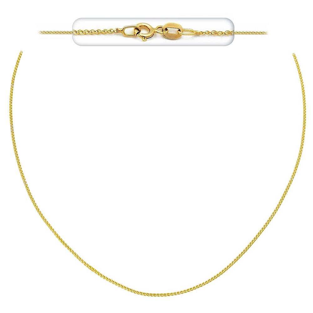 ΑΛΥΣΙΔΑ Σπίγγα Αραιή #1 Κ9 60cm Κίτρινο Χρυσό SQ-020K.K9.60