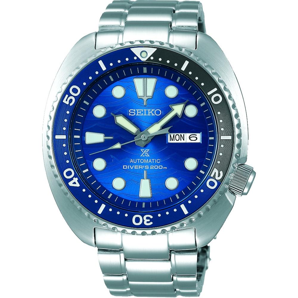 SEIKO Prospex 'Turtle' Save the Ocean Automatic 45mm Silver Stainless Steel Bracelet SRPD21K1F - 1
