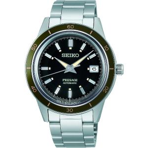SEIKO Presage Style 60's Automatic 40.8mm Silver Stainless Steel Bracelet SRPG07J1 - 31708