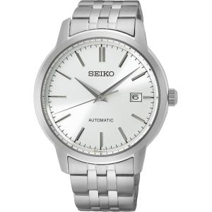 SEIKO Essential Time Automatic 41.2mm Silver Stainless Steel Bracelet SRPH85K1 - 33504