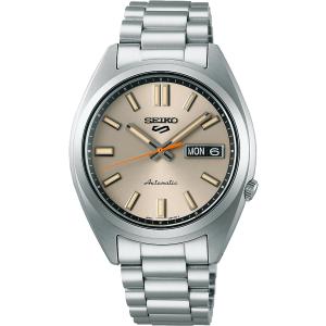 SEIKO 5 Sports 'SNXS' series Automatic Ivory Dial 37.4mm Silver Stainless Steel Bracelet SRPK91K1 - 48737