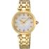 SEIKO Essential Time Pearl Dial with Diamonds 30mm Gold Stainless Steel Bracelet SRZ536P1 - 0