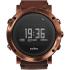 SUUNTO Essential Smartwatch 49mm Rose Copper Stainless Steel Brown Leather Strap SS021213000 - 0