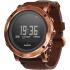 SUUNTO Essential Smartwatch 49mm Rose Copper Stainless Steel Brown Leather Strap SS021213000 - 1