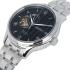 SEIKO Presage ‘Japanese Zen Gardens’ Open Heart Automatic Black Dial 41.8mm Silver Stainless Steel Bracelet SSA377J1 - 1