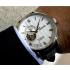 SEIKO Presage Zen Garden Automatic White Dial 41.8mm Silver Stainless Steel Black Leather Strap SSA379J1 - 2