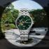 SEIKO Presage ‘Japanese Zen Gardens’ Open Heart Automatic Green Dial 41.8mm Silver Stainless Steel Bracelet SSA463J1 - 1