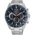 SEIKO Conceptual Series Chronograph Blue Dial 43.9mm Silver Stainless Steel Bracelet SSB345P1 - 0