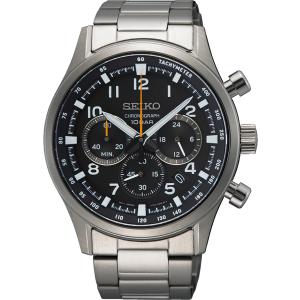 SEIKO Conceptual Series Chronograph Gray Dial 43mm Silver Stainless Steel Bracelet SSB447P1 - 48685