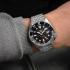 SEIKO 5 Sports GMT 'Black Grape' SKX Re-Interpretation Black Dial 42.5mm Silver Stainless Steel Bracelet SSK001K1-5