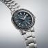 SEIKO Presage 'Petrol Blue' Style 60s Road Trip GMT Automatic 40.8mm Silver Stainless Steel Bracelet SSK009J1 - 2