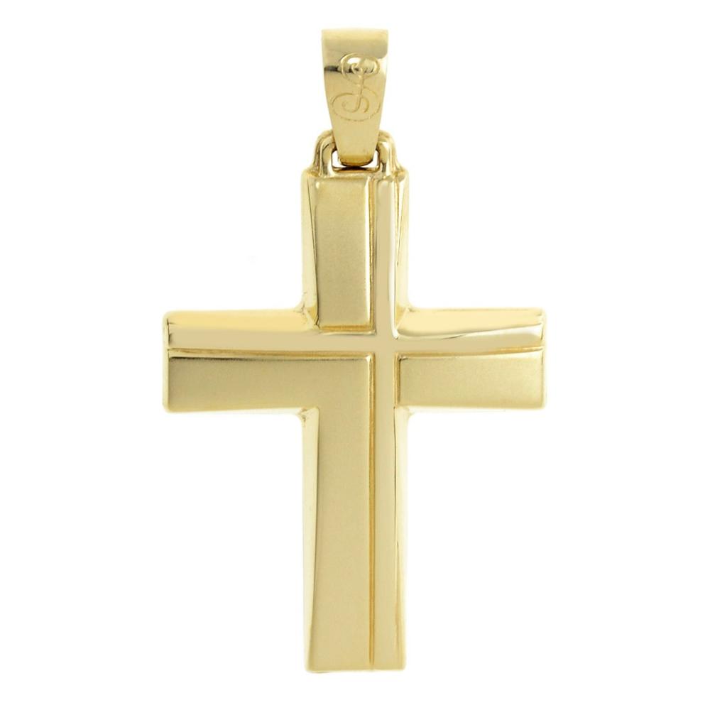 CROSS for Men Double Sided SENZIO Collection K14 Yellow Gold ST1317