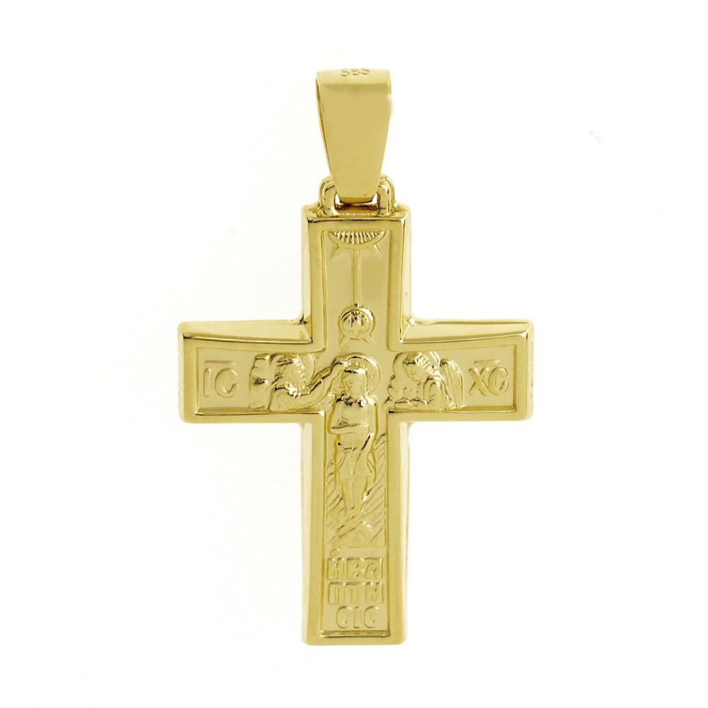 CROSS for Men Double Sided SENZIO Collection K14 Yellow Gold ST1321