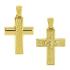 CROSS for Men Double Sided SENZIO Collection K14 Yellow Gold ST1321 - 0