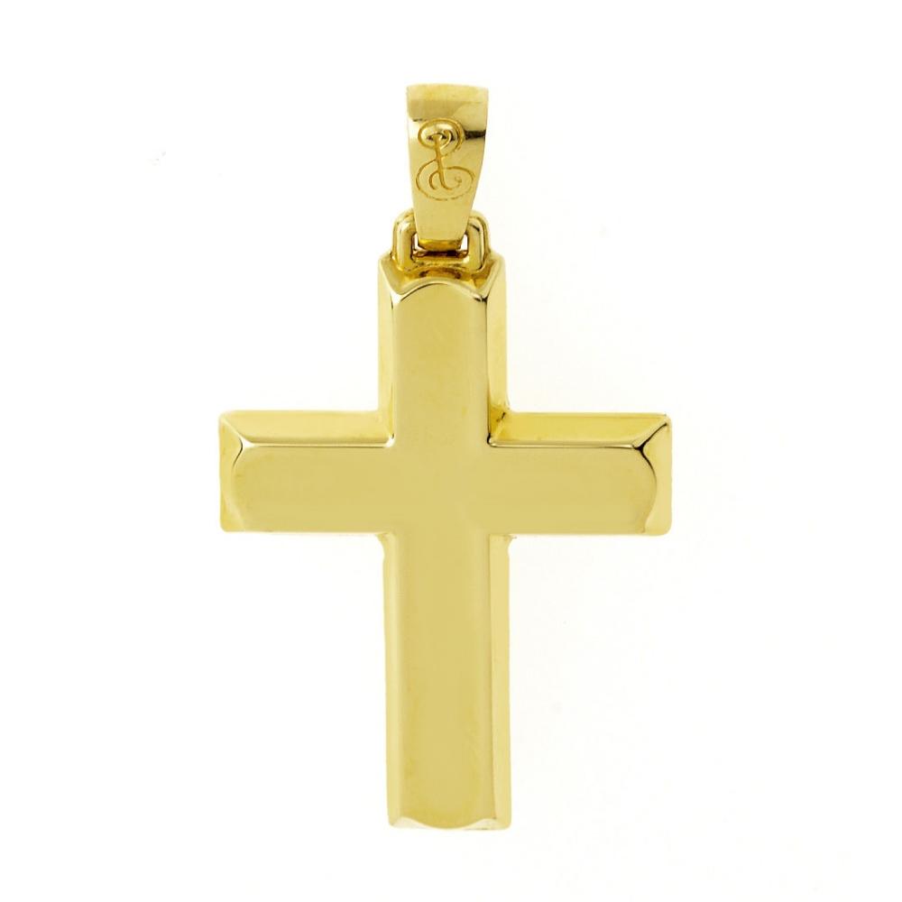 CROSS for Men Double Sided SENZIO Collection K14 Yellow Gold ST1322