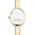 ROSEFIELD Studio Bangle Medium Size White Pearl Dial 19.5 x 23.5mm Gold Stainless Steel Bracelet STWGSG-ST05 - 3