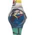 SWATCH X Tate Gallery Two Women Holding Flowers by Fernand Leger 41mm Multicolor Rubber Strap SUOZ363 - 0