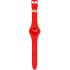 SWATCH P(E/A)nse Three Hands 41mm Red Silicon Strap SUOZ718 - 1