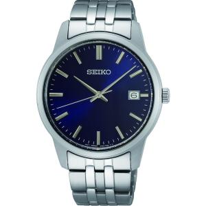 SEIKO Essential Time Blue 40mm Silver Stainless Steel Bracelet SUR399P1 - 37821
