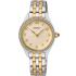 SEIKO Caprice Crystals 29mm Silver & Gold Stainless Steel Bracelet SUR480P1 - 0