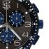 SWATCH Power Tracking Chronograph Kaicco 42mm Black Silicon Strap SUSB406 - 1