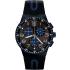 SWATCH Power Tracking Chronograph Kaicco 42mm Black Silicon Strap SUSB406 - 0