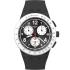 SWATCH Nothing Basic About Black Chronograph 42mm Black Silicone Strap SUSB420 - 0