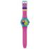 SWATCH Neon Flash Arrow Chronograph 42mm Pink Silicon Strap SUSG408 - 1