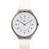 SWATCH Skinclass Three Hands 40mm White Silicon Strap SVUΜ101 - 0