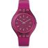 SWATCH Skinromance Three Hands 40mm Pink Silicon Strap SVUV100 - 0